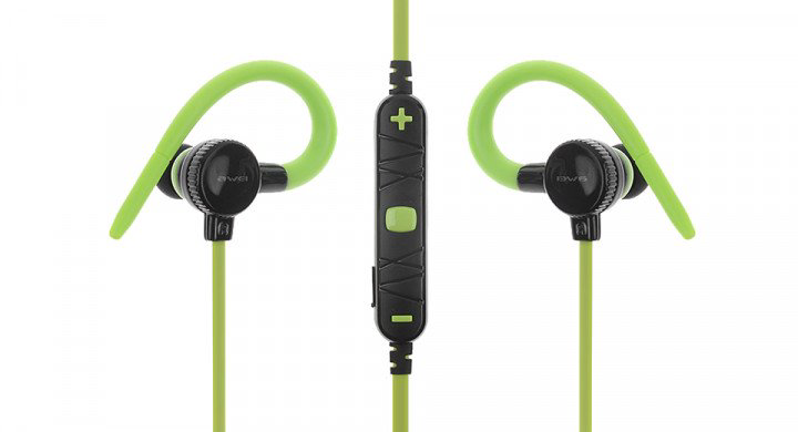 Наушники Awei A890BL зеленые