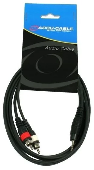 Кабель Accu Cable AC-J3S-2RM/3 3м Black