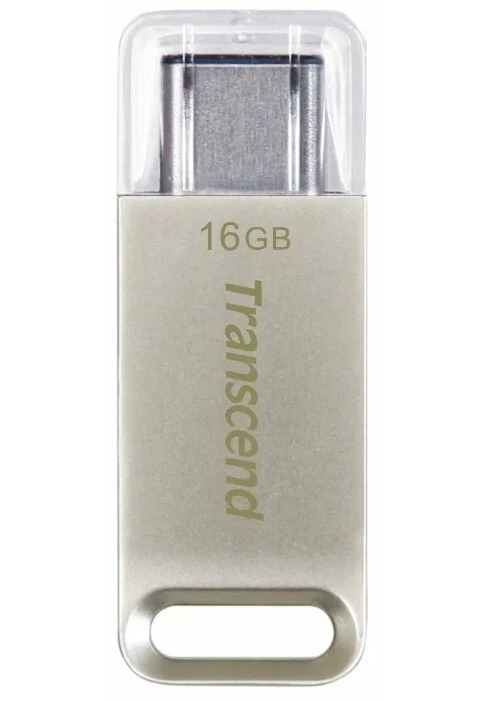 USB-накопитель Transcend JetFlash 850S 32Gb USB 3.1 Type-C серебристый