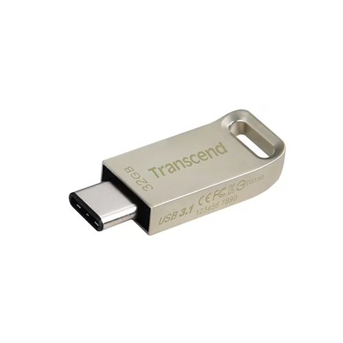 USB-накопитель Transcend JetFlash 850S 32Gb USB 3.1 Type-C серебристый - ForteMarket USB-накопитель Transcend JetFlash 850S 32Gb USB 3.1 Type-C серебристый купить,0