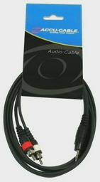 Кабель Accu Cable AC-J3S-2RM/3 3м Black