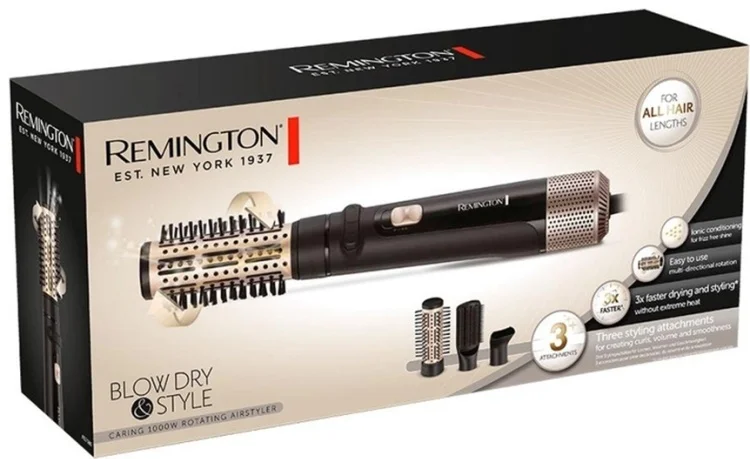 Стайлер Remington AS7580 черно-розовый (золотой) купить,0