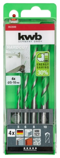 Сверло KWB 52800 10 мм 4 шт