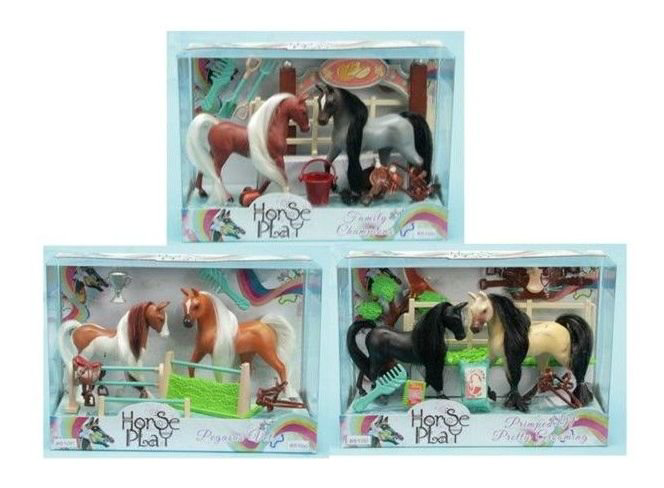 Игровой набор Lanard Royal Breeds 2 лошади купить,NaN