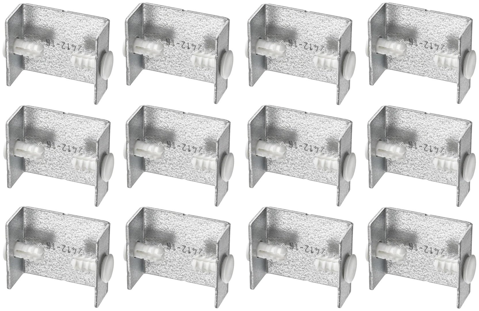 Гайка IKEA 12 шт, пластик, 22x10x3 см