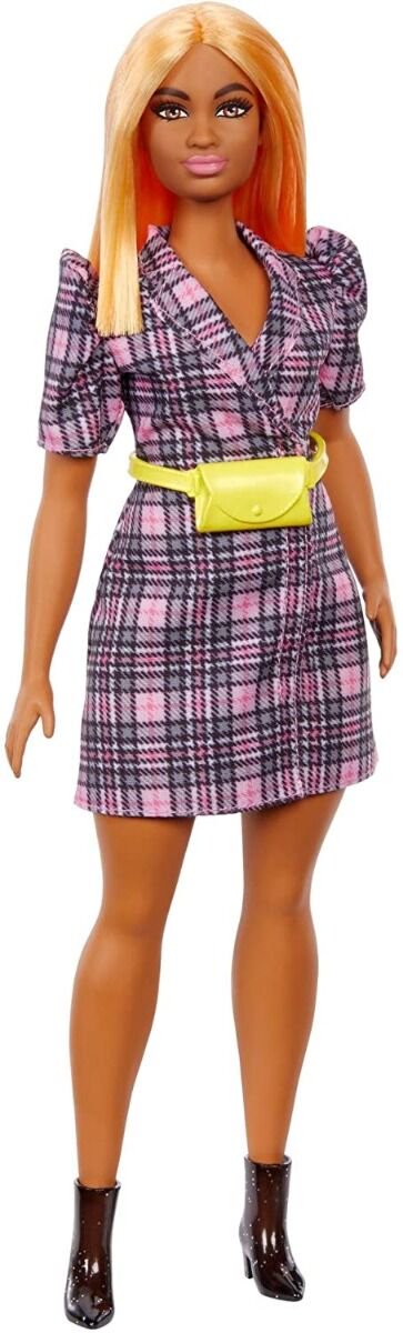 Кукла Barbie Игра с модой в клетчатом платье GRB530 купить,NaN