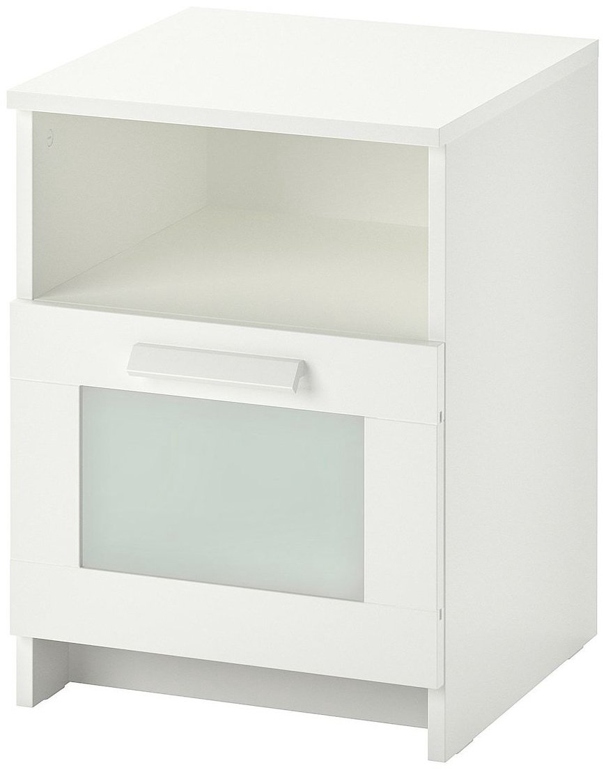 Тумба IKEA БРИМНЭС 10234942, 39x53x41 см, белый купить,NaN