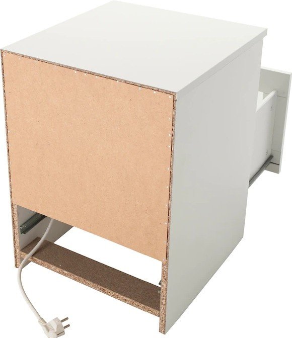 Тумба IKEA БРИМНЭС 10234942, 39x53x41 см, белый купить,NaN
