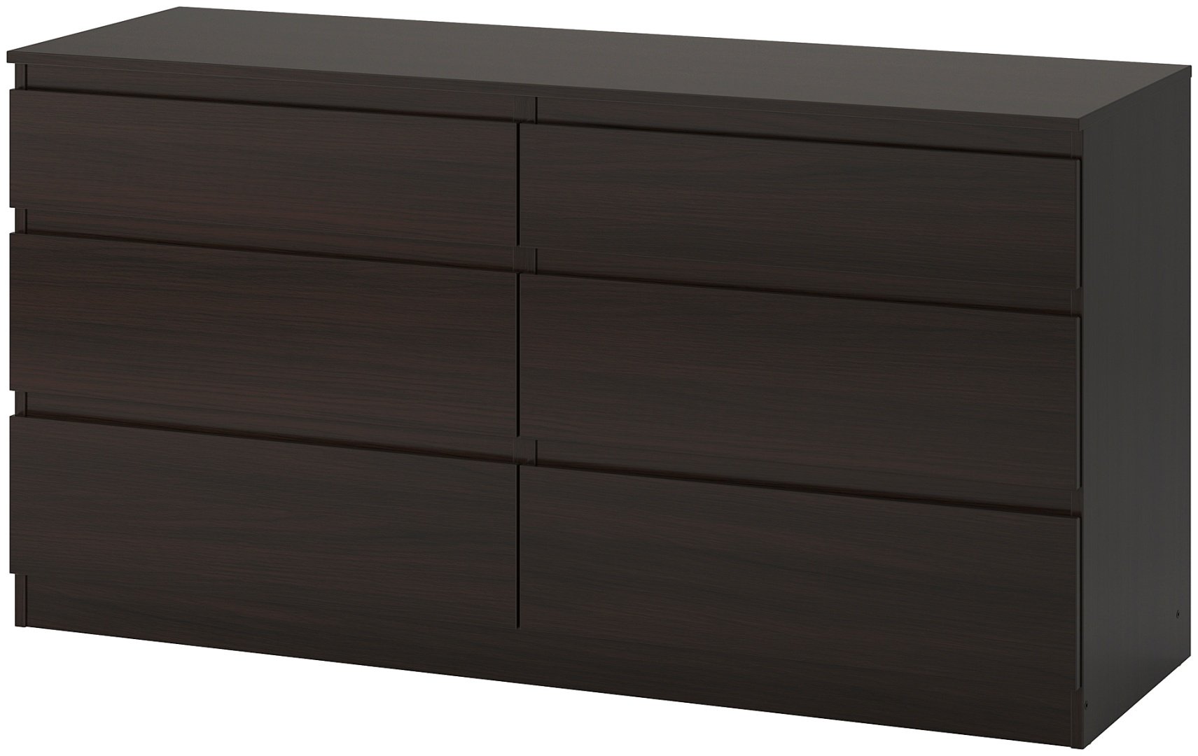 Комод IKEA Куллен, 140x40x72 см, черный купить,NaN