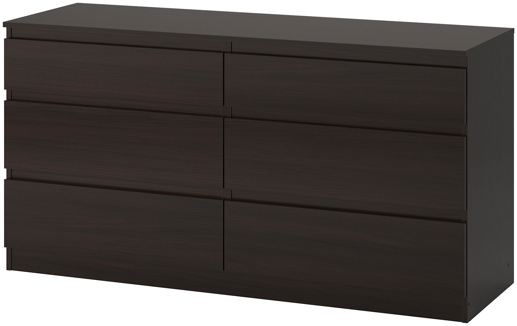 Комод IKEA Куллен, 140x40x72 см, черный купить,NaN