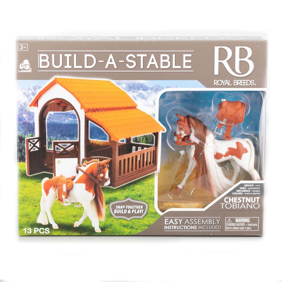Игровой набор Lanard конюшня Royal Breeds 13 пр купить,NaN