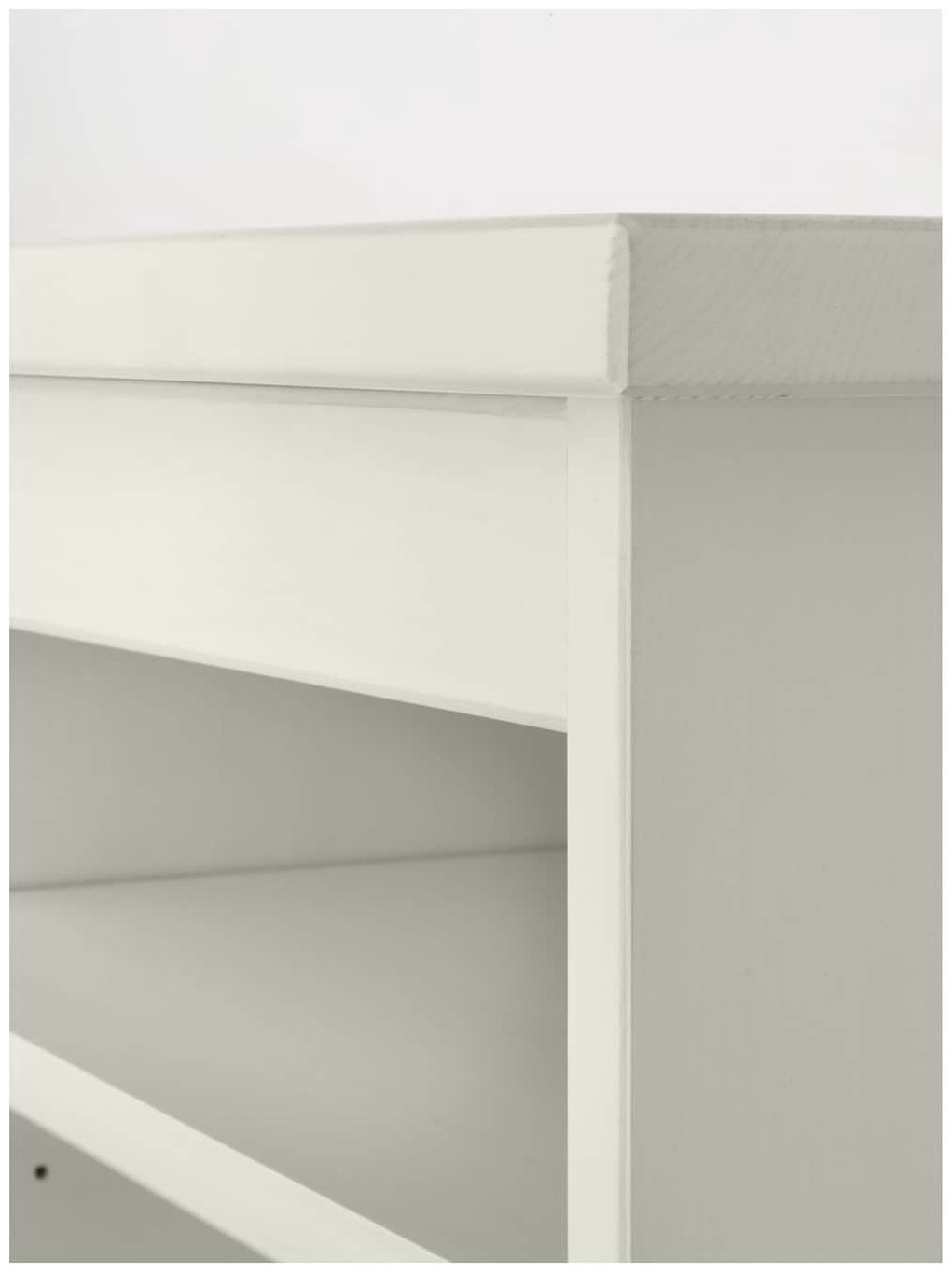 Стол компьютерный HEMNES ХЕМНЭС, 152х25x63 см, белый купить,NaN