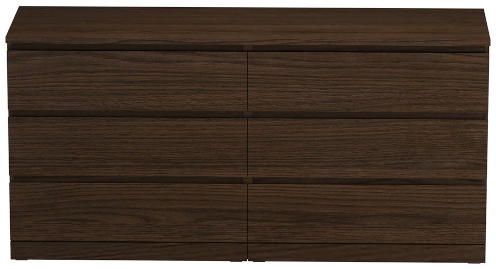 Комод Мебелайн Varma, 160x48x77 см, темно-коричневый купить,NaN