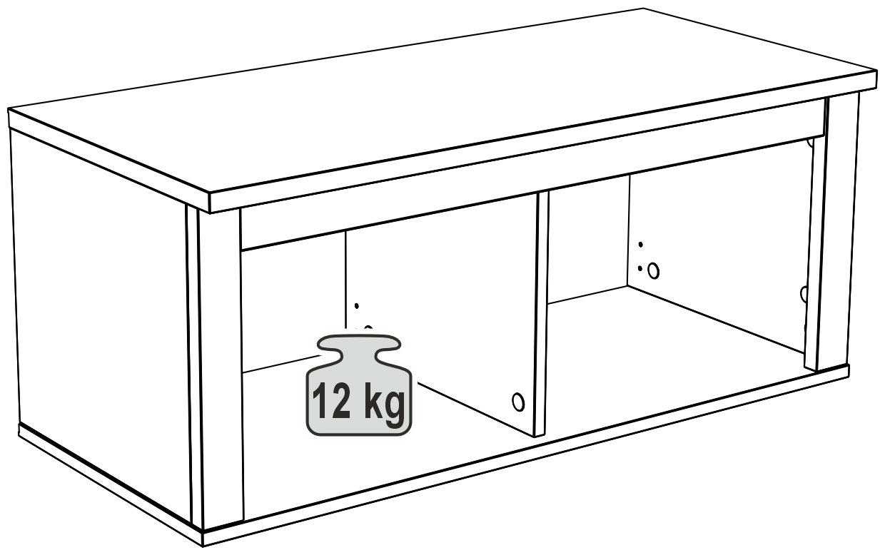 Полка САГА, 90.4х41.4x38 см, белый купить,NaN