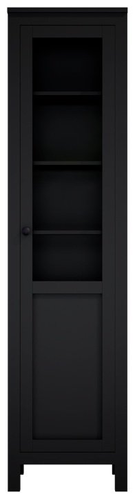 Шкаф-витрина напольный Хемнэс Hemnes/ Кымор 198х49х37 см купить,NaN