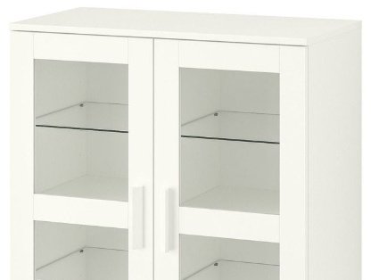 Шкаф-витрина IKEA Бримнэс 403.833.51, ДСП, 78x41x95 см купить,NaN