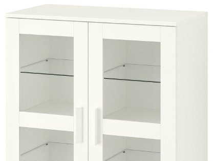 Шкаф-витрина IKEA Бримнэс 403.833.51, ДСП, 78x41x95 см купить,NaN