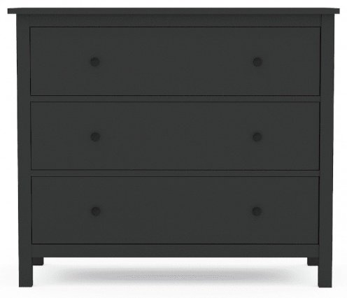 Комод KHIMKI, 108x50x96 см, черный купить,NaN