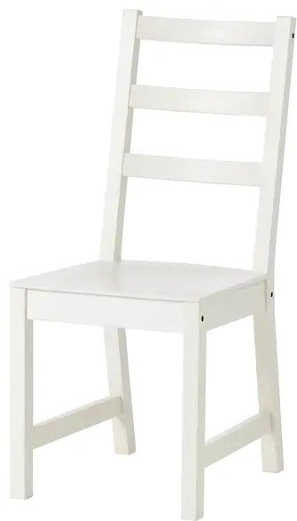 Стул ИКЕА НОРДВИКЕН, 97x44x54 см, белый 1 шт. купить,NaN