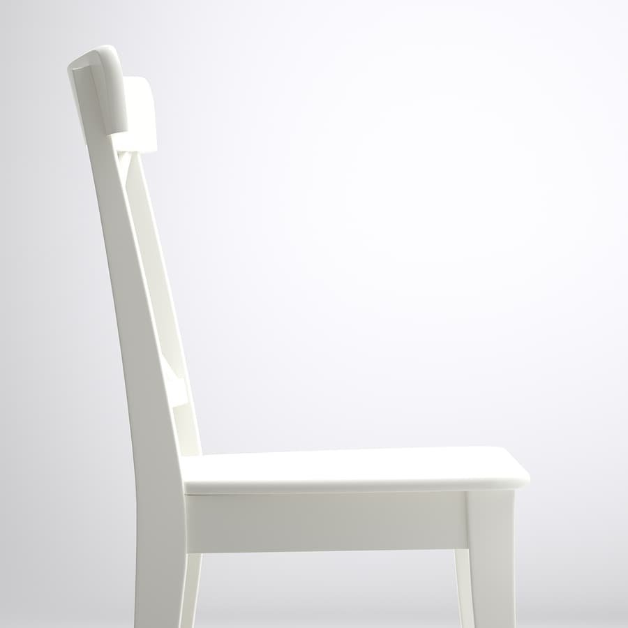 Стул IKEA Ингольф 803, 91x43x52 см, белый купить,NaN
