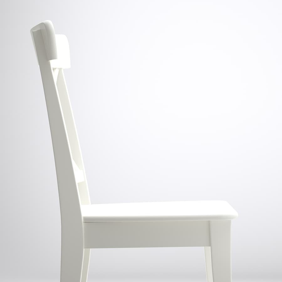 Стул IKEA Ингольф 803, 91x43x52 см, белый купить,NaN