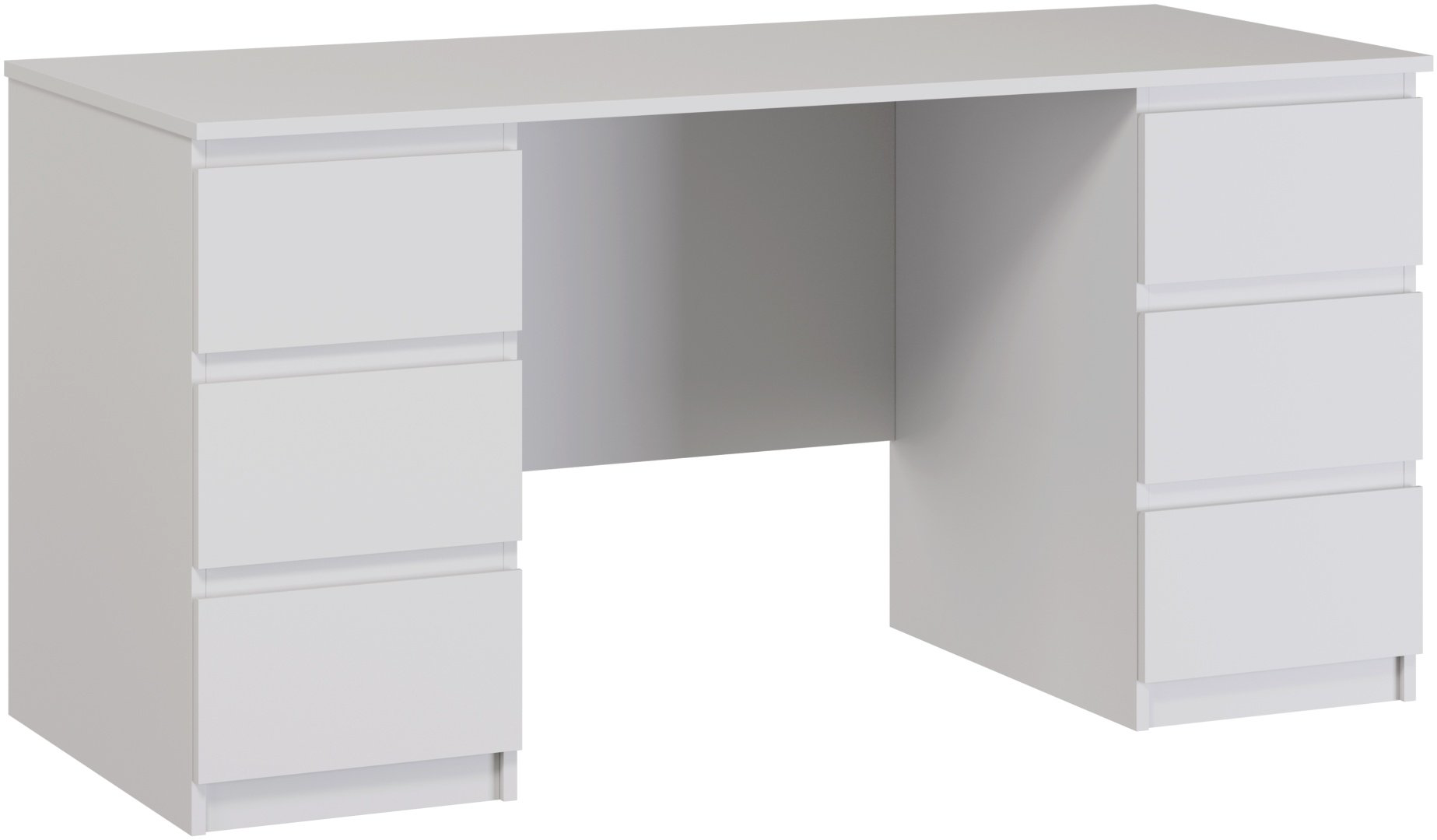 Стол письменный MMZ Кастор, 151х65x75 см, белый купить,NaN