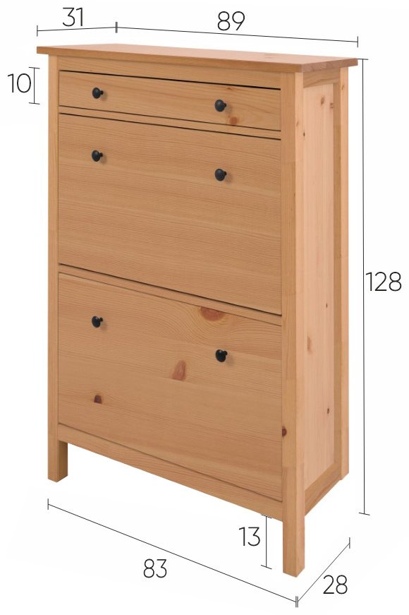 Обувница 89x31x128 см, дерево купить,NaN