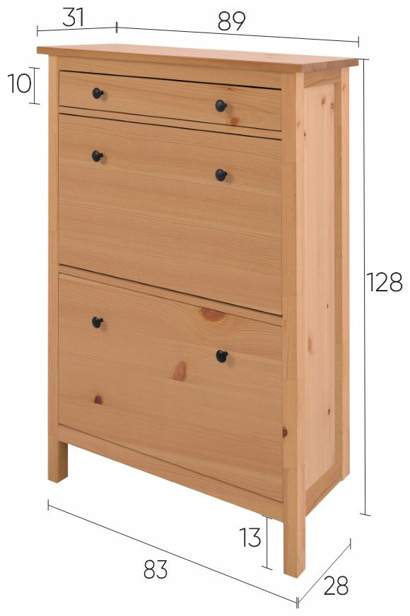 Обувница 89x31x128 см, дерево купить,NaN