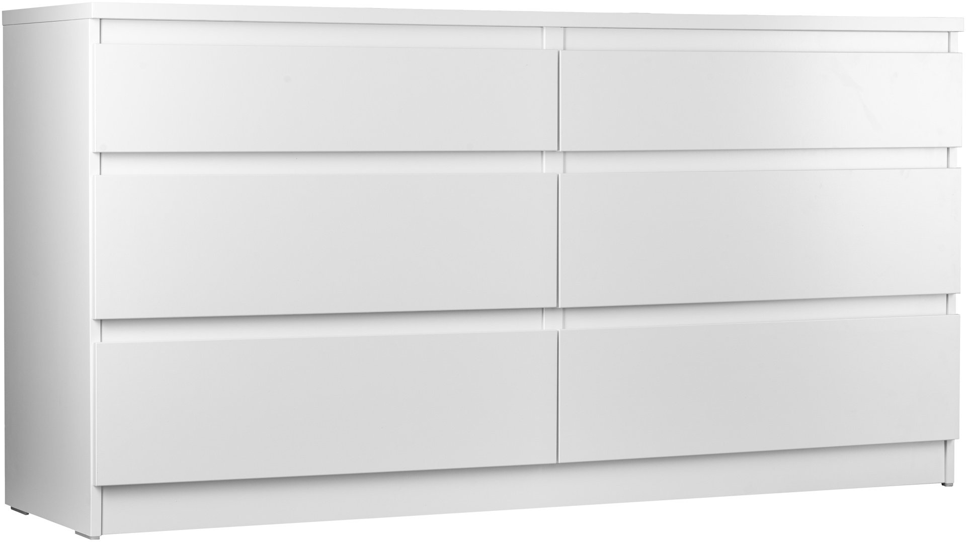 Комод MMZ Кастор, 129.70x39.60x71.4 см, белый купить,NaN