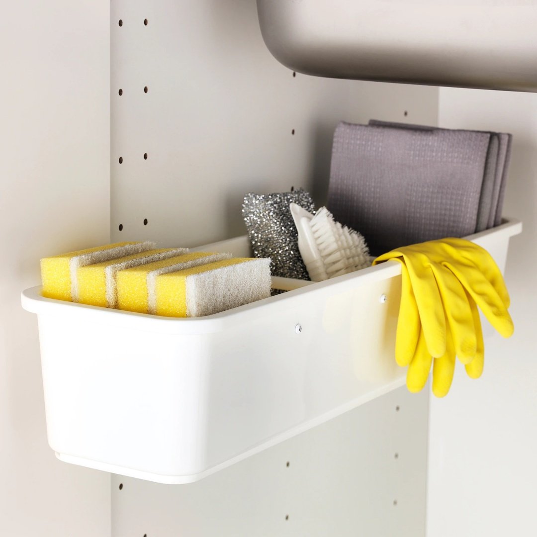 IKEA контейнер универсальный 15x55x11 см, пластик купить,NaN