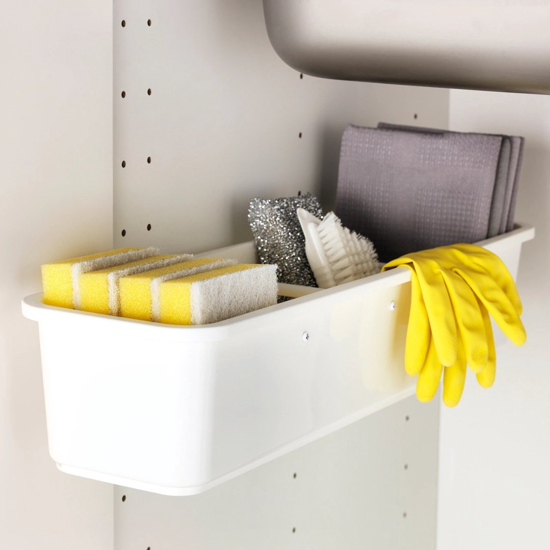 IKEA контейнер универсальный 15x55x11 см, пластик купить,NaN