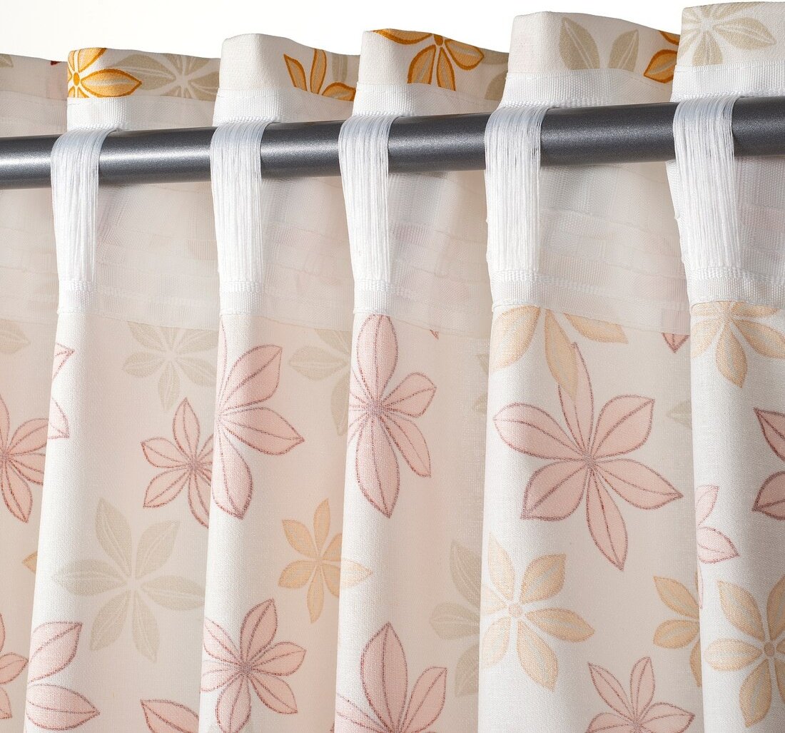 Комплект IKEA 145x300 см 2 шт, хлопок, оранжевый, розовый, мультиколор купить,NaN