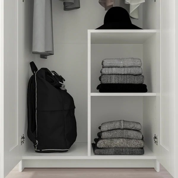 Распашной шкаф IKEA Бримнэс 80400481, 78x190х50 см, белый купить,NaN
