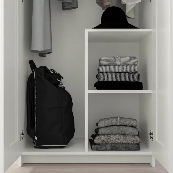 Распашной шкаф IKEA Бримнэс 80400481, 78x190х50 см, белый купить,NaN