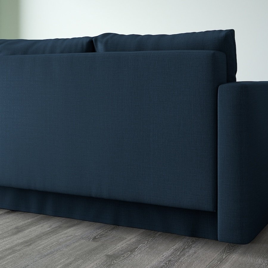 Диван IKEA Фрихетэн, 224х95 см, обивка ткань, синий купить,NaN
