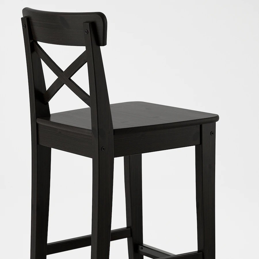 IKEA Ингольф 50360504 коричнево-чёрный купить,NaN