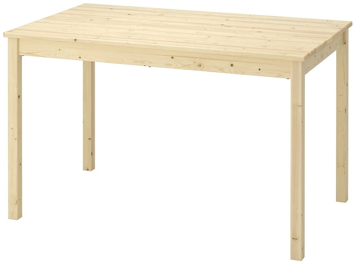 Обеденный стол IKEA Ингу, 120х75x73 см, дерево, бежевый купить,NaN