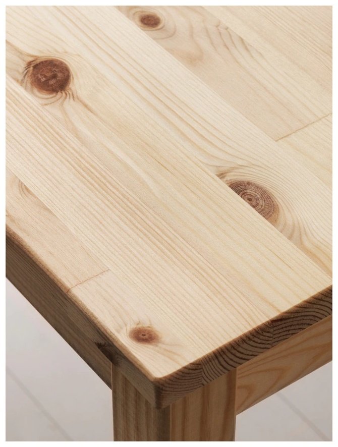 Обеденный стол IKEA Ингу, 120х75x73 см, дерево, бежевый купить,NaN