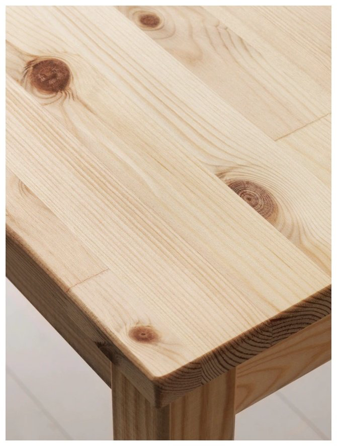 Обеденный стол IKEA Ингу, 120х75x73 см, дерево, бежевый купить,NaN