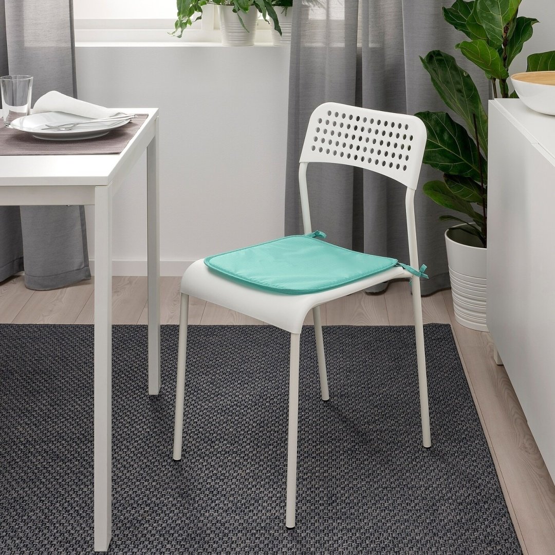 IKEA накидка для стула BRAMON 40492171 голубой 34x34 см