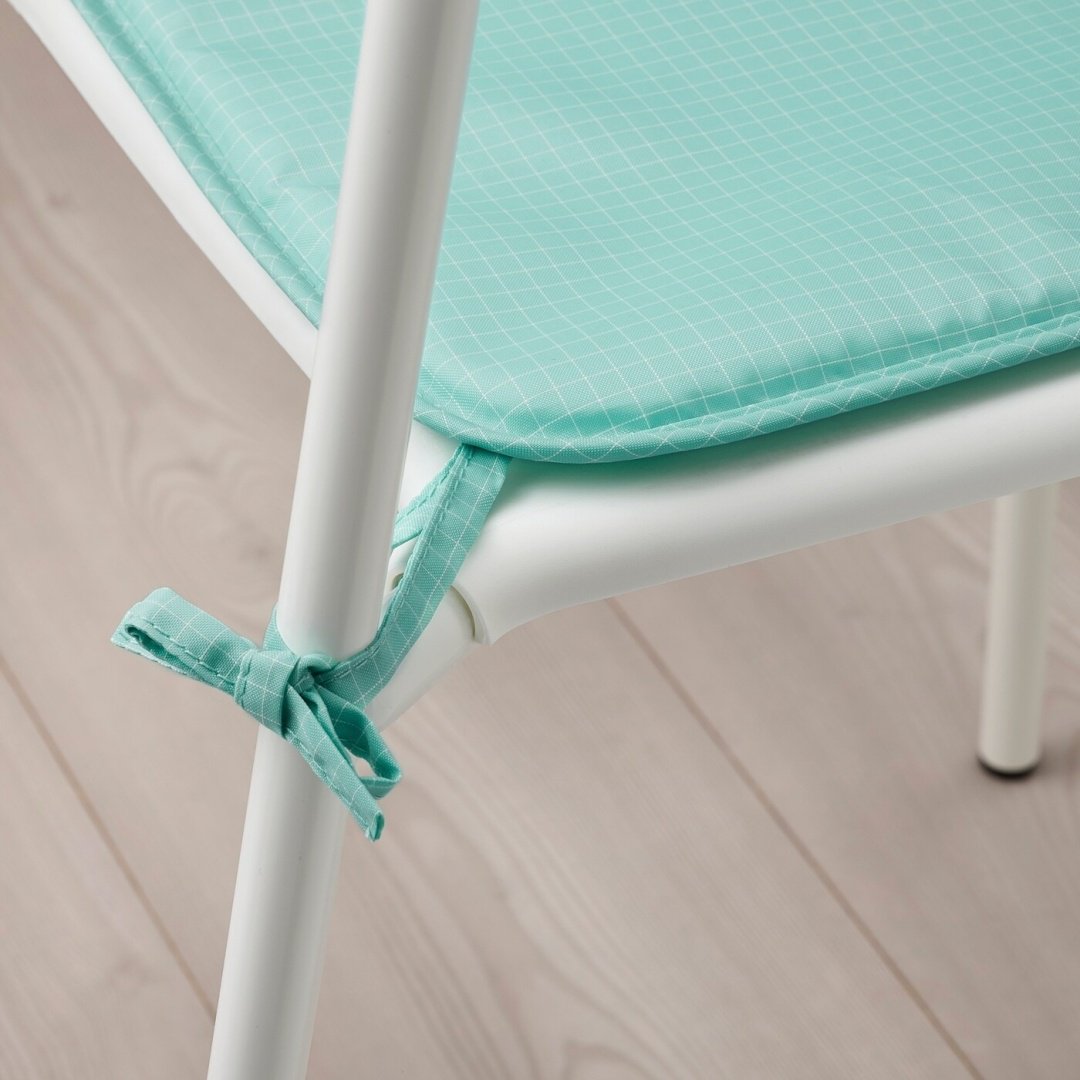 IKEA накидка для стула BRAMON 40492171 голубой 34x34 см