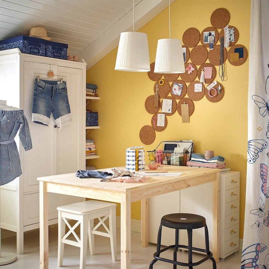 Обеденный стол IKEA Ингу, 120х75x73 см, дерево, бежевый купить,NaN