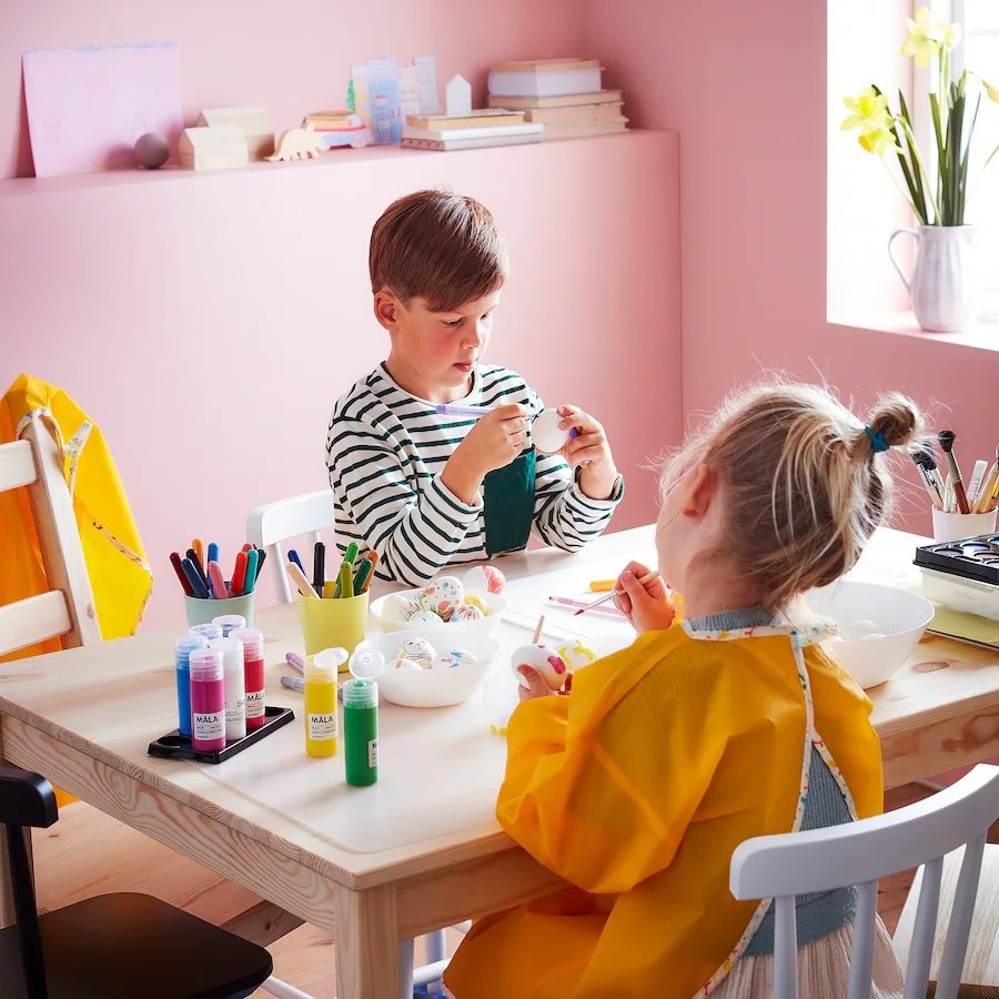 Обеденный стол IKEA Ингу, 120х75x73 см, дерево, бежевый купить,NaN