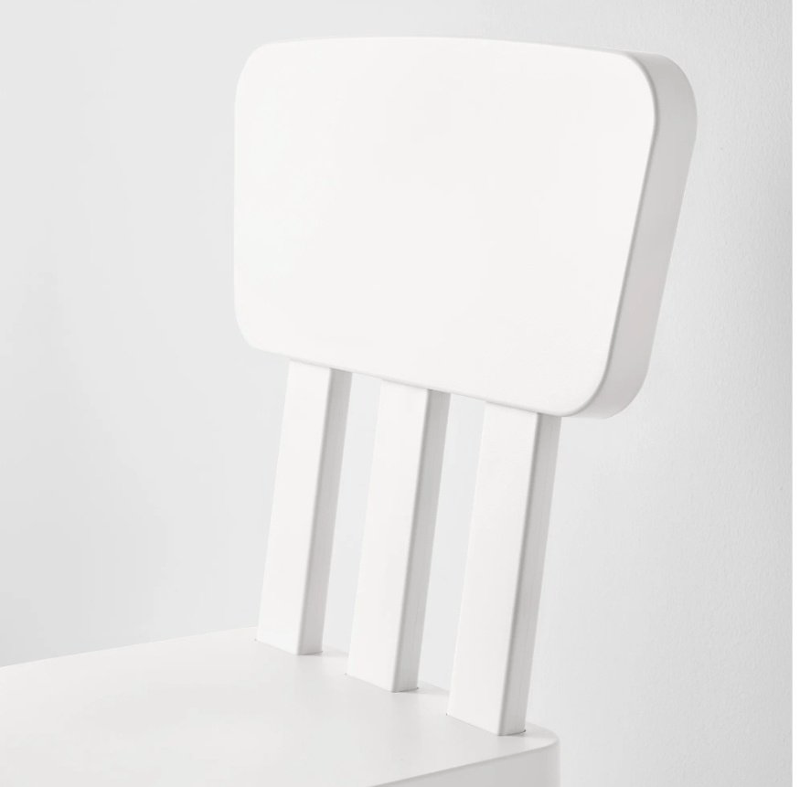 Стул Paterson 01600584, пластик, 38x36x67 см, белый купить,NaN