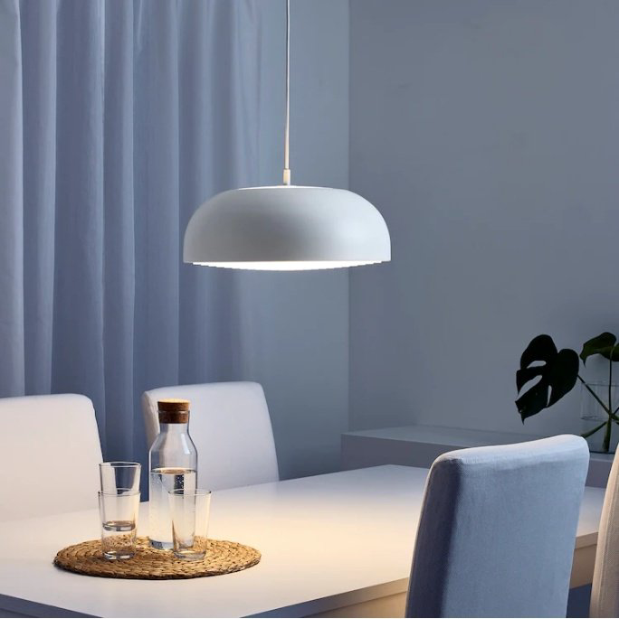 Светильник потолочный IKEA E27 белый купить,NaN