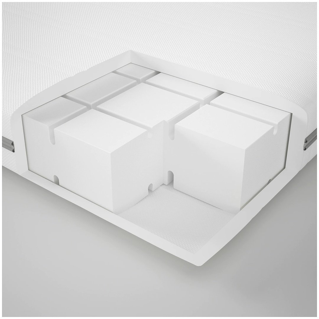 Матрас IKEA Малвик 20379939, 90x200x14 см купить,NaN