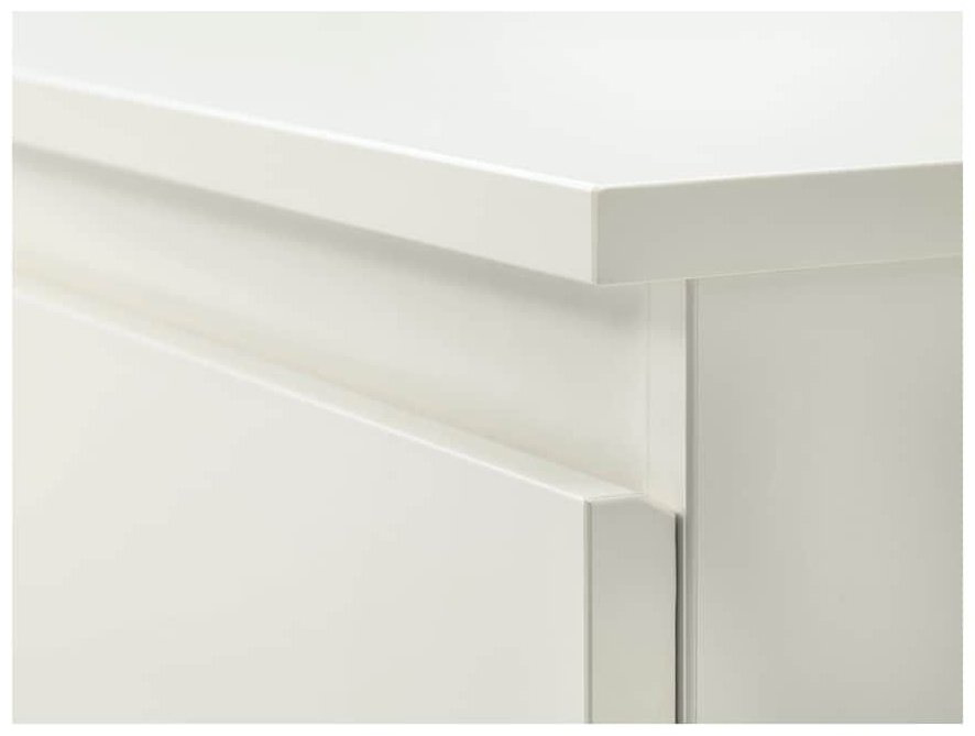 Комод IKEA Куллен, 140x40x72 см, белый купить,NaN