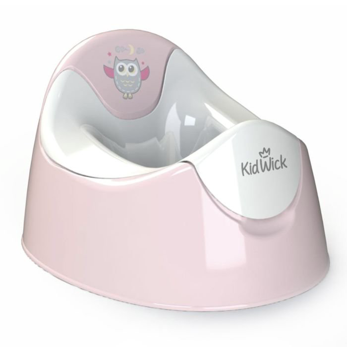 Горшок детский Kidwick Трио розово-белый купить,NaN
