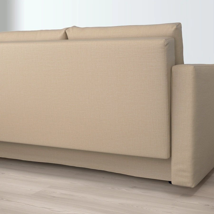 Диван IKEA Фрихетэн, 224х95 см, обивка ткань, бежевый купить,NaN