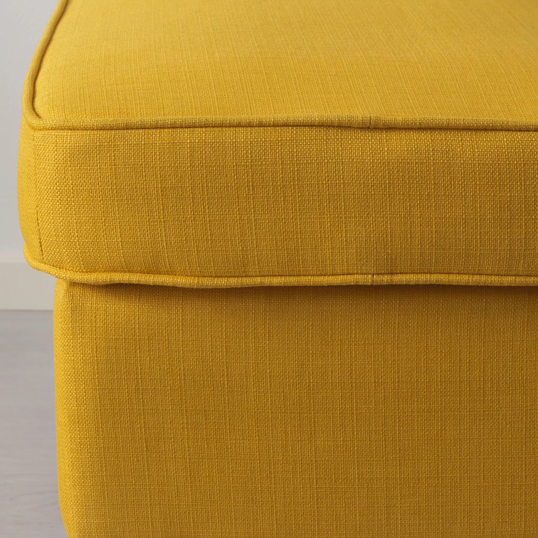 Пуф IKEA Страндмон 00419941, 60x40x44 см, желтый купить,NaN